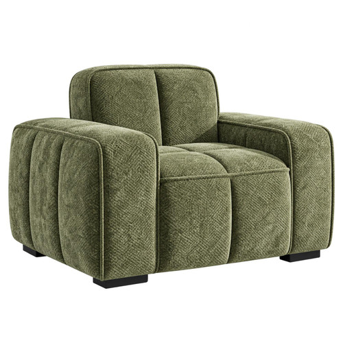 Preston Woven Fabric Armchair
