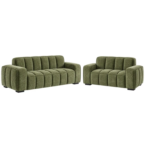 Preston 3 + 2 Woven Fabric Sofa Suite