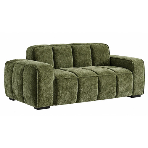 Preston 2 Seater Woven Fabric Sofa