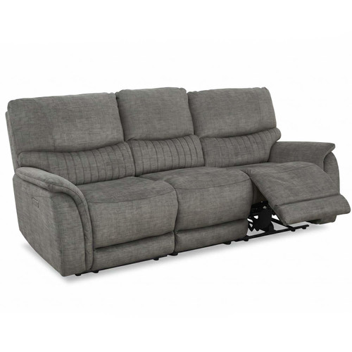 Hoxley  Charcoal Electric Reclining Sofa Suite 3 + 2