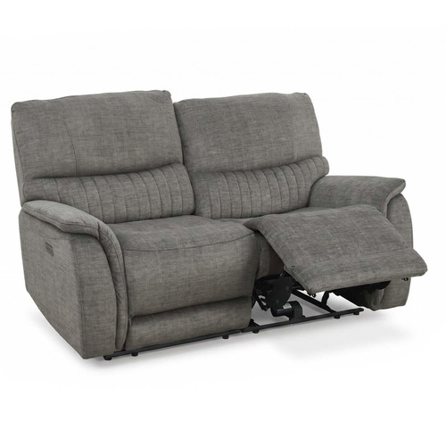Hoxley  Charcoal Electric Reclining 3 Piece Sofa Suite 3 + 2 + 1