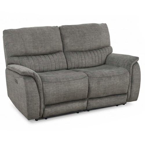 Hoxley  Charcoal Electric Reclining 3 Piece Sofa Suite 2 + 1 + 1