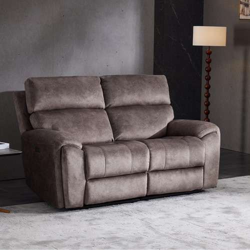 Valtos 2 Seater Sofa Electric Recliner Grey or Truffle