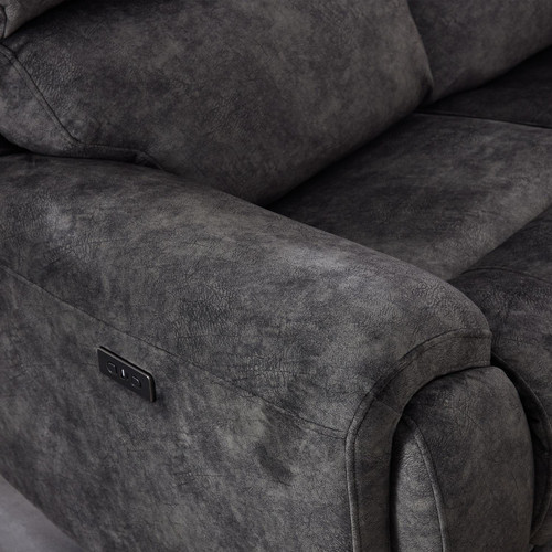 Valtos 3 + 1 + 1 Electric Recliner Sofa Suite Grey or Truffle