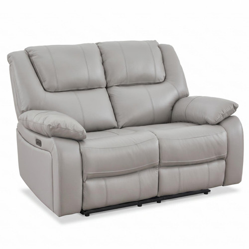 Knowle  Pisa Grey Electric Reclining Sofa Suite 3 + 2