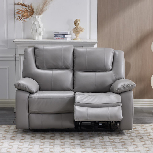 Knowle  Pisa Grey Electric Reclining 3 Piece Sofa Suite 3 + 2 + 1