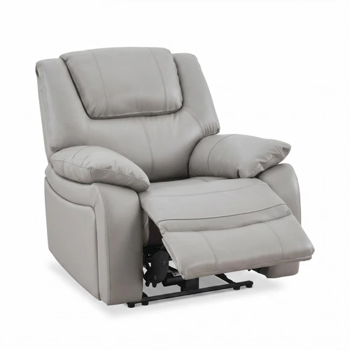 Knowle  Pisa Grey Electric Reclining Armchair with USB