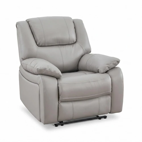 Knowle  Pisa Grey Electric Reclining Armchair with USB
