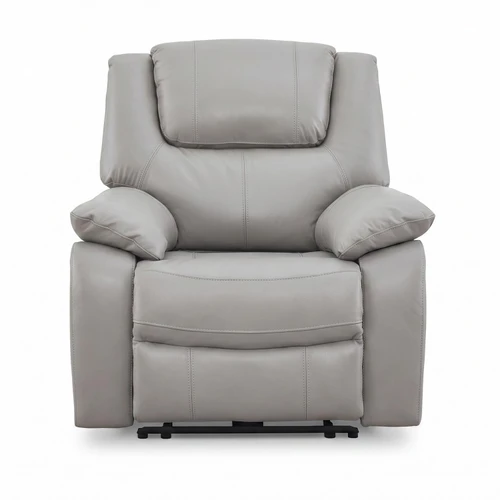 Knowle  Pisa Grey Electric Reclining Armchair with USB
