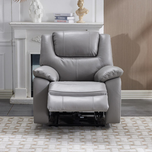 Knowle  Pisa Grey Electric Reclining 3 Piece Sofa Suite 2 + 1 + 1