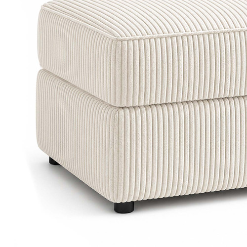Oxford Jumbo Cord Footstool