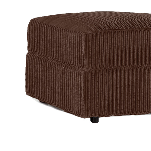 Oxford Jumbo Cord Footstool