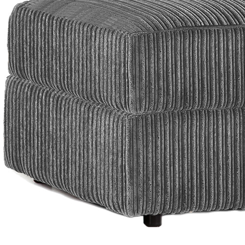 Oxford Jumbo Cord Footstool