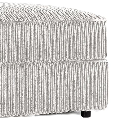 Oxford Jumbo Cord Footstool