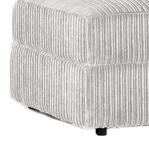 Oxford Jumbo Cord Footstool