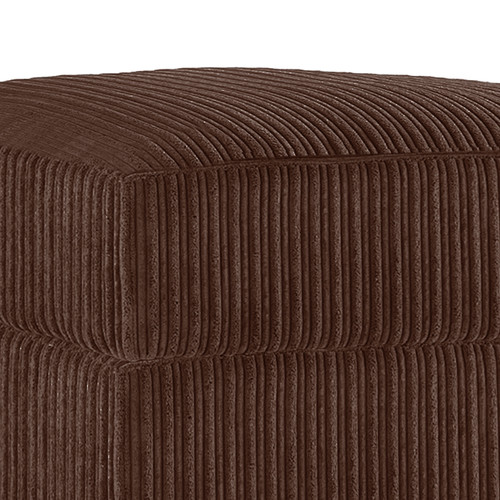 Oxford Jumbo Cord Footstool