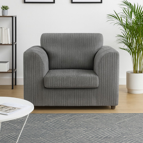 Oxford Jumbo Cord Armchair