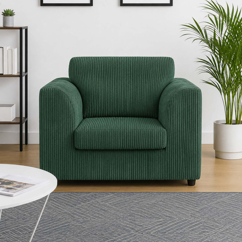 Oxford Colourful Jumbo Cord Armchair