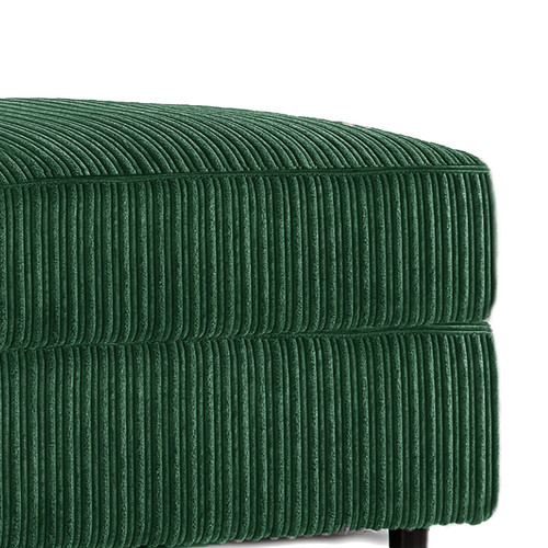 Oxford Modern Jumbo Cord Footstool