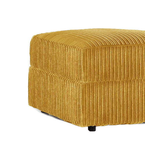 Oxford Modern Jumbo Cord Footstool