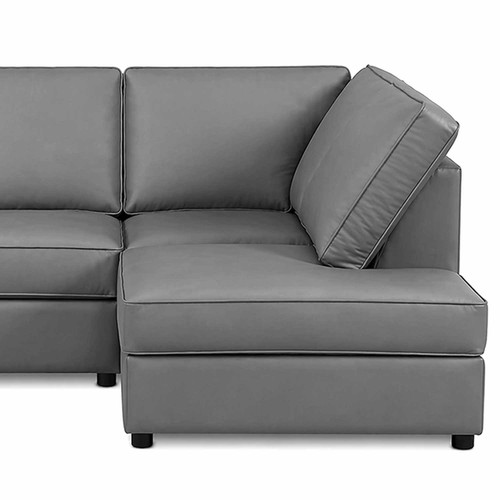 Danbury Leather 4 Seater Corner Sofa