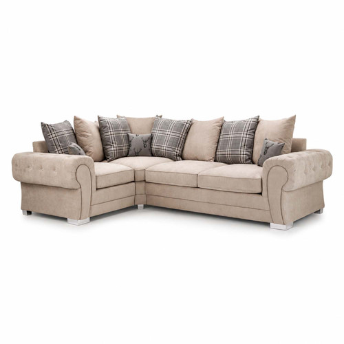 Milan 4 Seater Corner Sofa Scatter Back