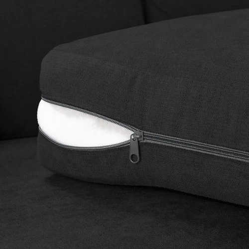 Milan 3 + 2 Seater Fabric Sofa Set Full back
