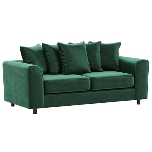 Brooklyn Plush Velvet 3 Seater Sofa – Foam Filled