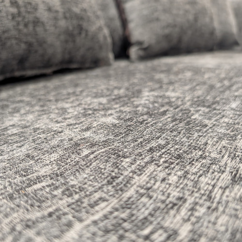 Zink Chenille 4 Seater Fabric Corner Sofa