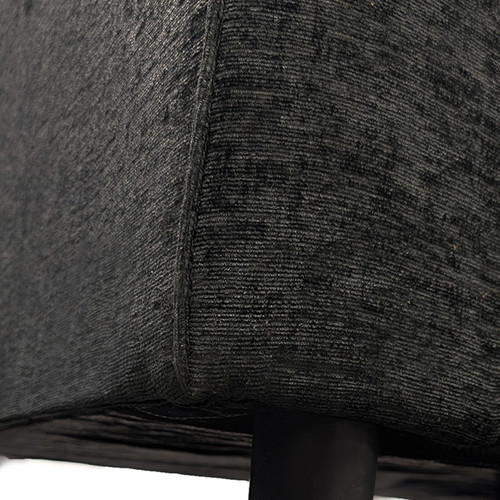 Zink Chenille 4 Seater Fabric Corner Sofa
