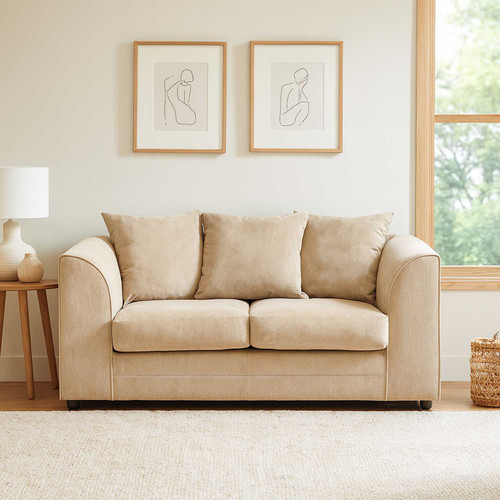Casper Chenille Fabric 3 + 2 Sofa Suite