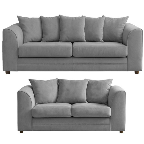 Casper Chenille Fabric 3 + 2 Sofa Suite