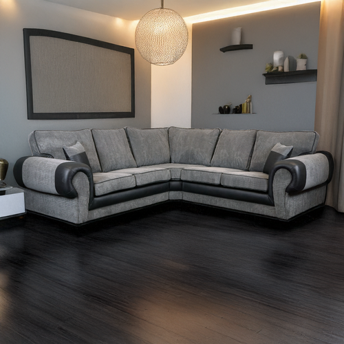 Portland Large 5 Seater Corner Sofa Chesterfield