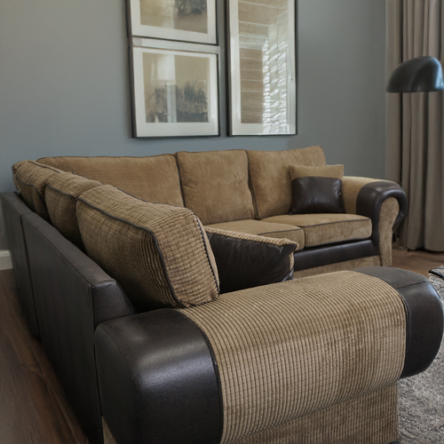 Portland Large 5 Seater Corner Sofa Chesterfield