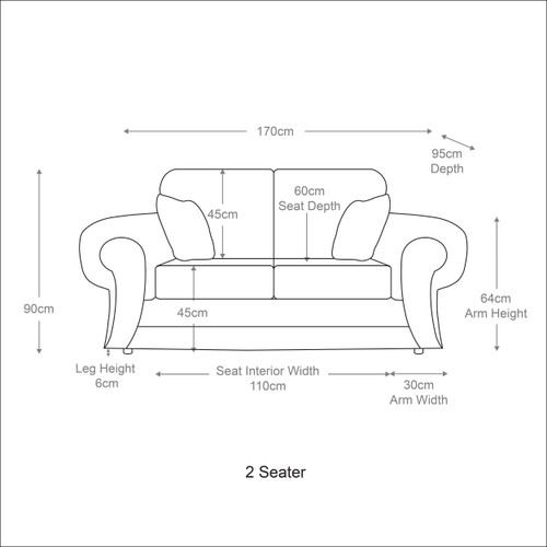Portland Mixed Fabric 3 + 2 Sofa Suite