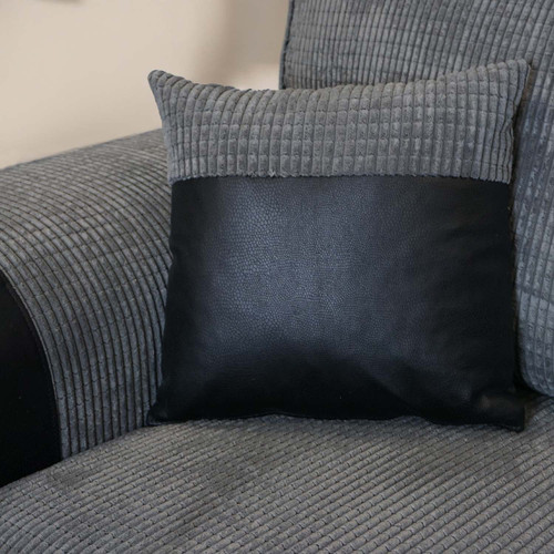 Portland Mixed Fabric 2 Seater Sofa