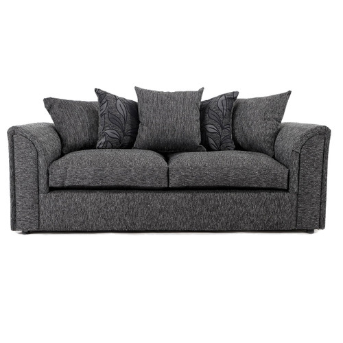 Byron Dundee Grey Fabric Sofa Suite