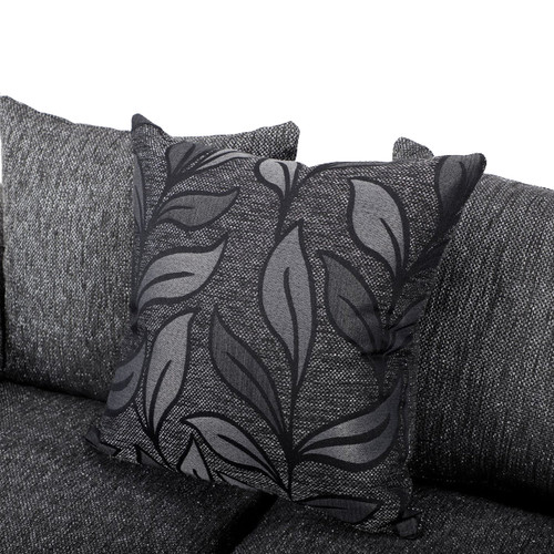 Byron Dundee Grey Fabric Sofa Suite