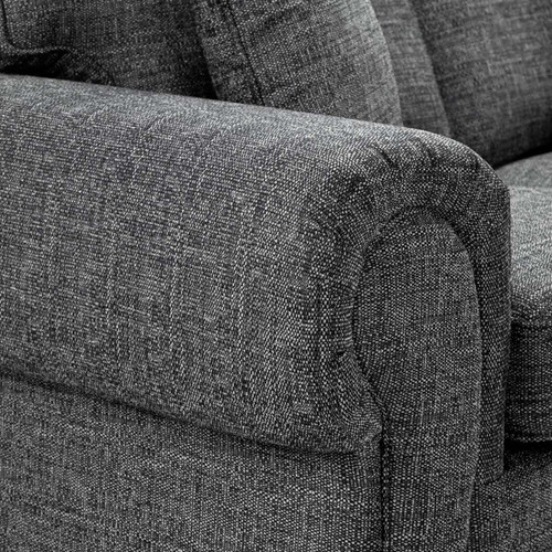 Wilcot Grey Fabric 5 Seater Corner Sofa