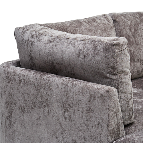 Shoreditch U Shape Corner Sofa In Seoul Battleship