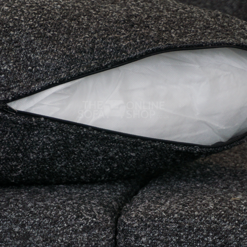 Paris Boucle Fabric 3 Seater Sofa - Scatter