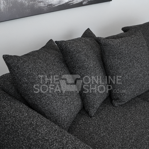 Paris Boucle Fabric 3 + 2 Sofa Suite - Scatter