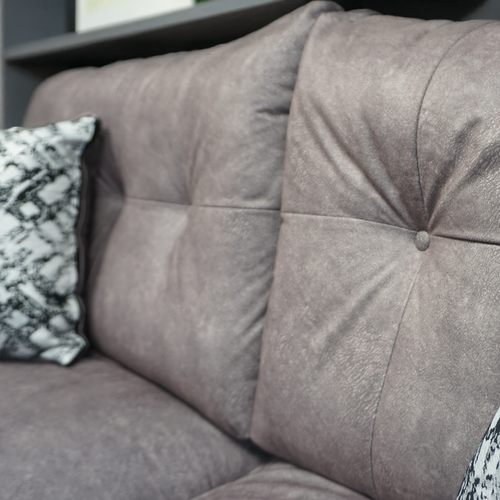 Ariana Taupe 3 + 2 Suede Sofa Suite