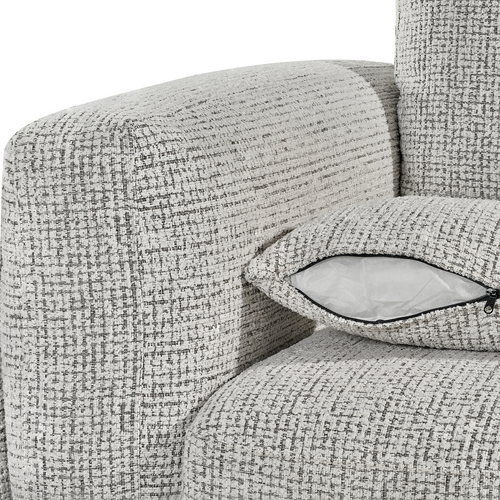 Bali 2 Seater Sofa Chenille Fabric Beige or Grey