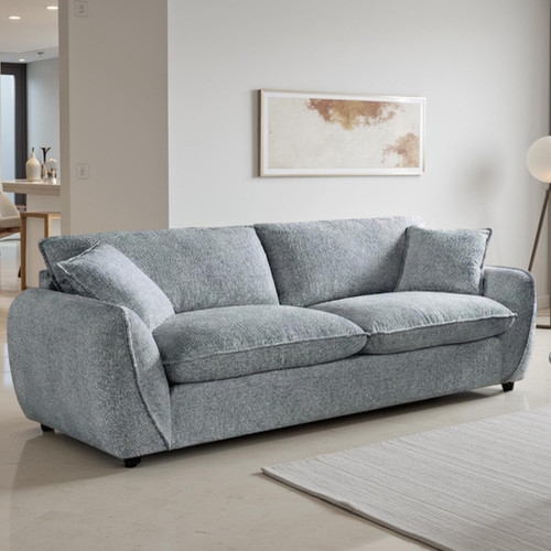 Berti Sofa Suite Fabric Sofa Beige or Grey
