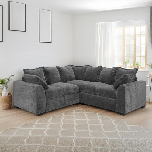 Colby 5 Seater L Shaped Corner Sofa Fabric