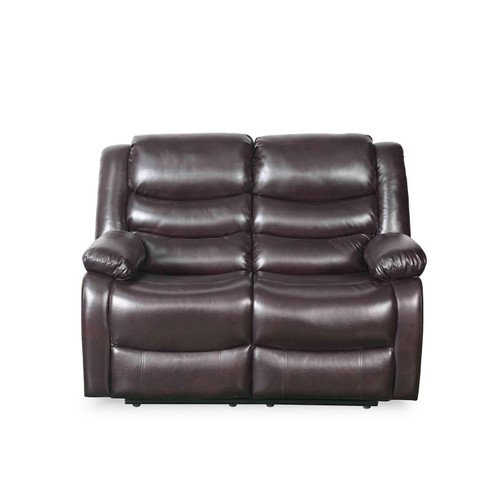 Cortland Leather Look Manual Reclining Sofa Suite 3 + 2