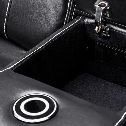 Orlando Leather Look Electric Reclining 3 + 2 Sofa Suite