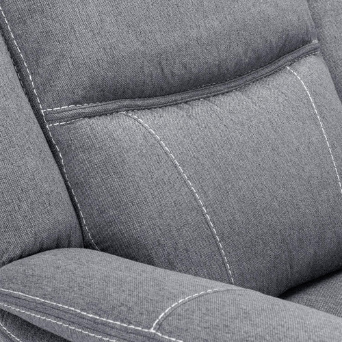 Orlando Grey Fabric Electric Reclining Armchair
