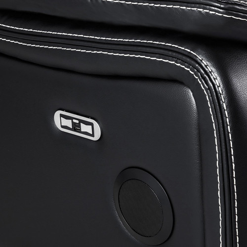 Orlando Leather Look Electric 3 Seater Recliner Sofa